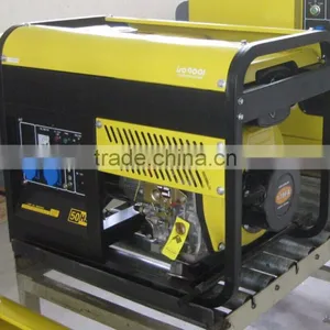 3 Year Warranty High Output 230A Digital Welding 13HP Gasoline Generator Set thumbnail-1