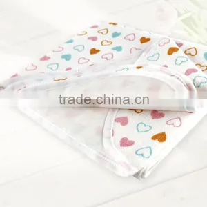 Fashion Printed Bamboo Terry Cloth Baby Infant Changing Pad / Urine Pad thumbnail-2