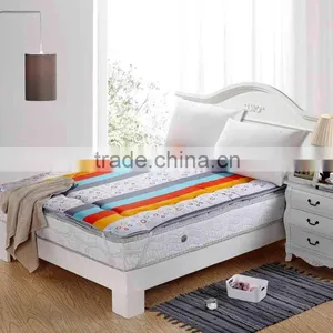 Wholesale China Factory Polyester Anti-Slip Queen Size Mattress Pad thumbnail-1