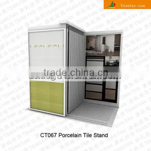 Modern Showroom Display Design for Granite Tiles/ceramic Tiles Showroom Display Rack Stand CT067 thumbnail-1