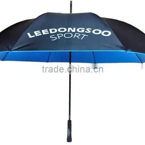 2015 Black Color Coating Blue Golf Umbrella,custom Umbrella thumbnail-2