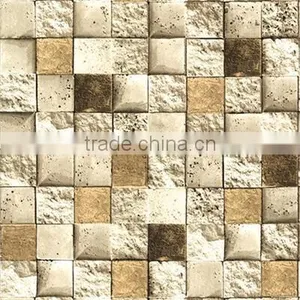 New 3d Vintage Home Decor Wallpaper for Bathroom Tile Design thumbnail-5
