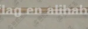 Wooden Grained Telescopic Iron Flag Pole thumbnail-1
