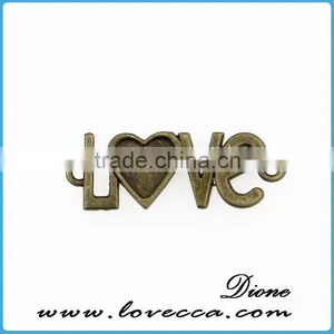 Love Charms Alloy New Exclusive Line - High Quality Bronze Plated - Quantity Options thumbnail-1