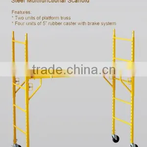6ft Stackable, Adjustable, Steel Scaffold Base Unit thumbnail-1