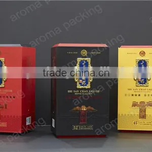 China Factory Direct Sale Custom Design Paper Packing Box for Wine With Logo Print thumbnail-2