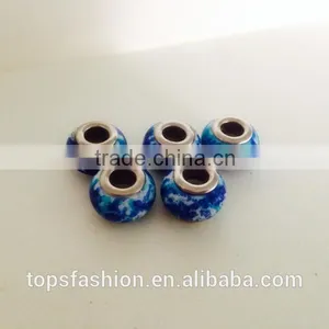 High Quality Wholesale Professional Techinical Treated Blue and White Beachwear Accessory Bead With Hole thumbnail-3