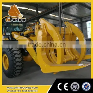 Brand New Timber Grapple, Grapple Log Loader From .com for SDLG Wheel Loader thumbnail-2