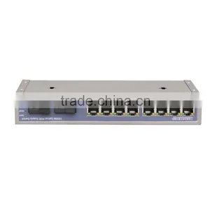 8 Port Rj45 Full Enhanced Full Gigabit Fiber Switch With 2 Giga Fixed Fiber Port thumbnail-4