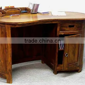 Wooden Office Desk Table Office Furniture thumbnail-1