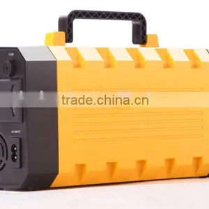 Portable Solar System With 500W Inverter, 35W Panel, 4 LED Bulbs for Indoor and Outdoor Lighting thumbnail-1