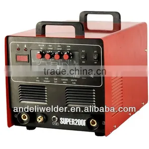 High Qualiy!! Multipurpose Inverter AC TIG//DC TIG/MMA/CUT Saldatrice Tig 200p ac dc Welding Machine thumbnail-1