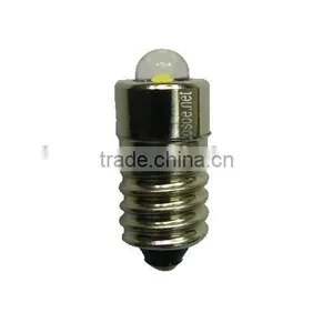1W LED Upgrade Bulb; 2 Cells C or D Flashllight Replacement Bulb; E10 Base LED Bulb thumbnail-1