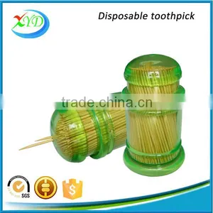 Disposable Sterile Wooden Toothpicks / Plastic Jar Wooden Toothpick thumbnail-4