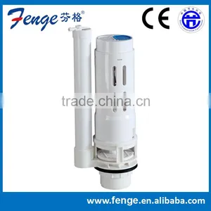 Dual Push Flush Valve For Two Piece PP/Ceramic Toilet Tank thumbnail-1