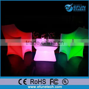 Outdoor/indoor Party/nightclub/salon Illuminated Led Light Bar Table Chair thumbnail-1
