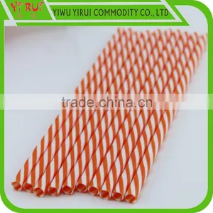 7.5*230mm pp Striped Straight Straws thumbnail-6