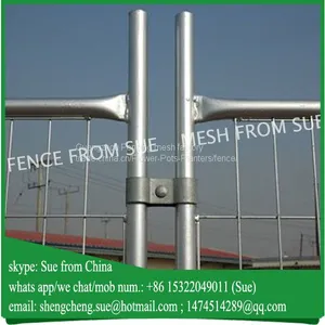 Hot Dip Galvanized Temporary Event Fence Temporary Fencing for Sale thumbnail-2