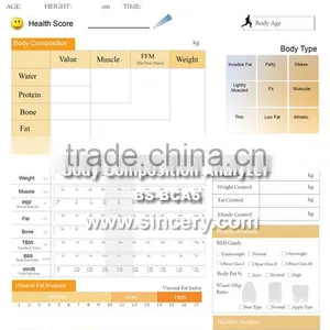 BS-BCA5 Body Analyzer Machine,body Health Analyzer,body Scan Analyzer thumbnail-2