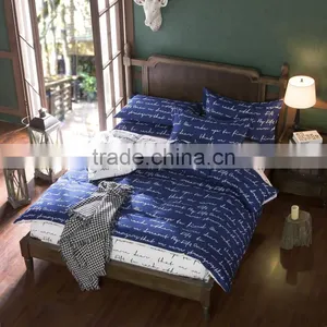 New Fashion Bedding Set 4pcs/3pcs Duvet Cover Sets Soft Cotton Bed Linen Flat Bed Sheet Set Pillowcase Home Textile Drop Ship thumbnail-5