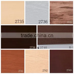High Gloss PVC Wood Grain Film Decorative Sheet for Indoor Decoration thumbnail-5