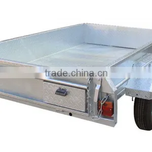 Tandem Axle Cage Trailer Tandem Trailer thumbnail-5
