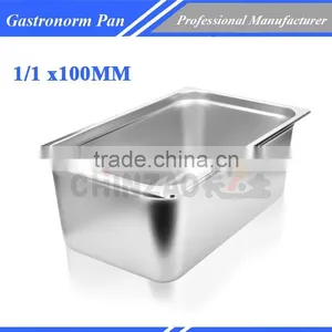 1/1 Size Anti-jam Stainless Steel Steam Table Pan/ Stainless Steel Gastronorm Pan thumbnail-1