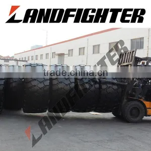 CHINESE FACTORY LANDFIGHTER ALL STEEL RADIAL OTR TYRE 23.5R25 E3/L3 thumbnail-2