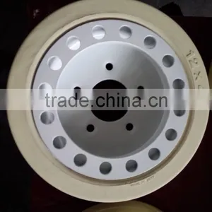 108022 SkyJack Non-Marking 200x8 Wheel and Tire Assembly With Brake thumbnail-6
