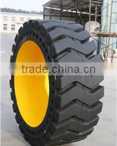 Airless Truck Tire Solid Vehicle Tire 17.5-25 20.5-25 for Mining Machine Parts thumbnail-3