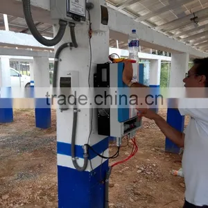 OEM 15HP Water-proof Solar Pump Inverter With Wide MPPT, DC Breaker Inside thumbnail-1