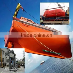 Marine FRP Free Fall Enclosed Lifeboat Totally Enclosed Lifeboat thumbnail-1