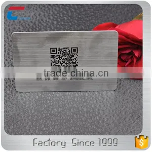 High Quatity Personized Brushed Stainless Steel Rose Gold Metal Cards thumbnail-3
