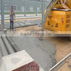 Self Loading and Propelled Concrete Mixer Truck With Pump Diesel Engine Air Conditioner thumbnail-6