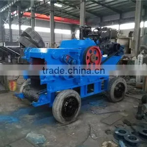 Industrial Mobile Wood Chipper/wood Crusher Machine With 4 Wheels thumbnail-5