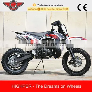 50cc 2 Stroke Kick Start Gas Mini Kids Dirt Bike With KTM Engine for Kids thumbnail-1