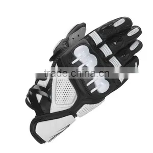 Cheap Motorcycle Leather Gloves Cycling Racing Gloves for Sale thumbnail-2