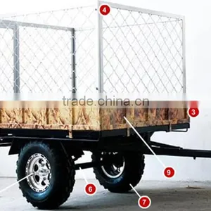 650cc 4wheels Drive EEC Utility ATV/UTV (TKU650E-A) thumbnail-4