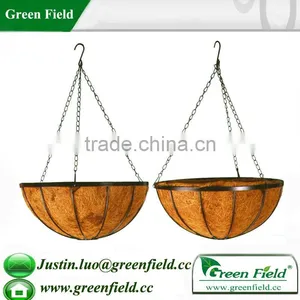 Coco Fiber Hanging Flower Basket thumbnail-1