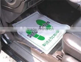 Plastic Car Floor Mat With Colored Print thumbnail-5