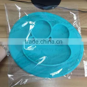 Hot Selling Silicone Plate Silicone Dinner Plate Silicone Kid Placemat thumbnail-4