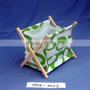 Free Standing Wooden Magazine Rack Brochure Flyer Holder With Wall Mount Magazine Rack Wholesale thumbnail-3