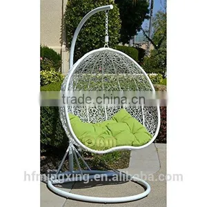 2 Person Seater Egg Shape Wicker Rattan Hammock thumbnail-3