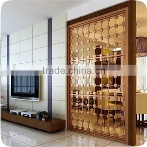 Damp-proof Decorative Stainless Steel Home Room Partition Panels thumbnail-3