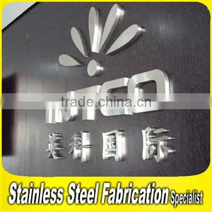 Advertising Stainless Steel Sign Laser Cut Metal Sign thumbnail-4