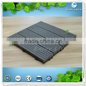 Deqing Wood Plastic Composite Decking Tile thumbnail-1