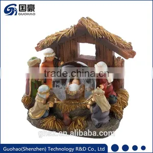 Souvenir of Holy Family Jesus Mary Joseph Waterglobe thumbnail-2