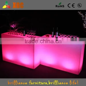 Party Event Use Commercial Furniture Wholesale Nightclub Led Light Bar Cocktail Table thumbnail-1