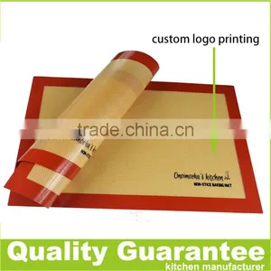 Wholesale Non-stick Baking Mat Silicon Baking Sheet Custom Fiberglass Mat Silicone Baking Mat thumbnail-2