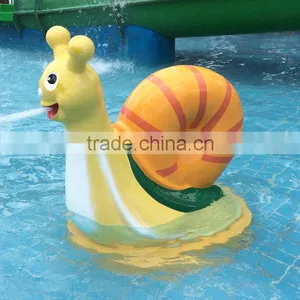 Fiberglass Conch Statue for Water Playground Park thumbnail-1